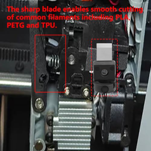 6PCS 3D Printer Extruder Filament Cutter for FLASHFORGE AD5X - color: For AD5X