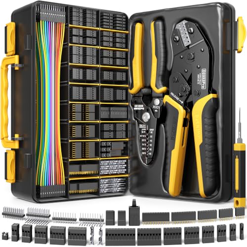 Dupont Crimping Tool Kit w/Extractor, 31 Types 2.54mm Connectors