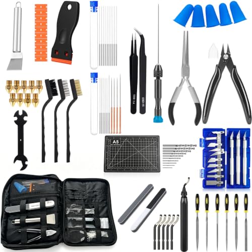 96PCS 3D Printer Tool Kit,3D Printer Accessories&Bag for Cleaning & Removal - size: 3D Printer Tool Kit (96-Piece)