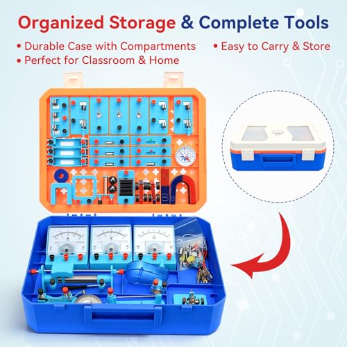 79PCS Magnet Science Kit for Kids Ages 8-16, Ultimate Physics Lab - size: 79PCS