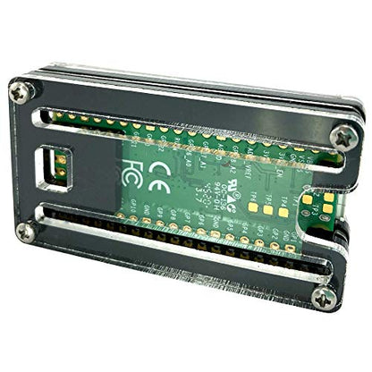 C4Labs Zebra Pico W Case – for the Raspberry Pi Pico W/Pico 2 / Pico 2W - Three Pack - size: Three Pack
