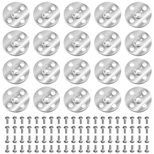 20Pcs Servo Horn Metal Aluminum 25T Silvery Servo Disc of Mg995/996 - style: 20Pcs Servo Disc