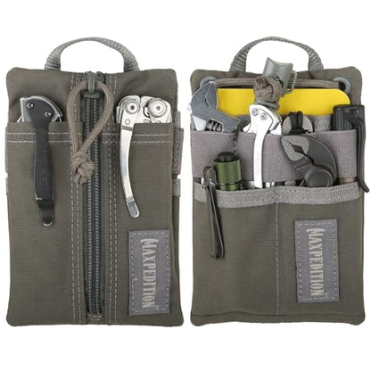 Maxpedition Platy Pocket Organizer, EDC Tool Pouch, Neck Wallet - color: Foliage, size: 4" x 6"