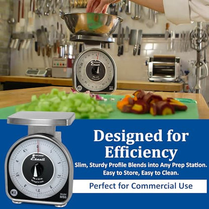 Escali Mechanical Dial Scale 5 Lb X 0.5 Oz - style: San Jamar SCMDL5 Mechnical Dial Food/Kitchen Scale, 5 lb Capacity