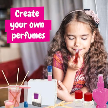 Science4you Perfume Making Kit for Girls and Boys - Make Your Own Perfumes for Kids, Scientific Kit + Creative Experiments and Activities, Stem Toys and Games, Gifts for 8+ Year olds Kids