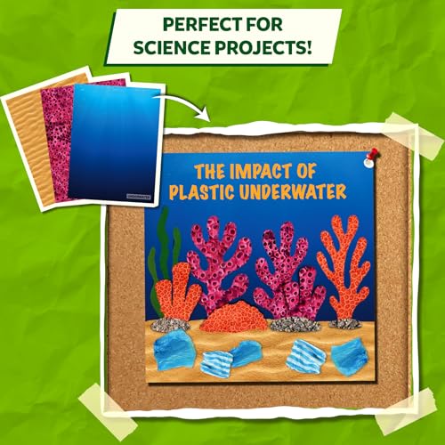 Skillmatics Science Construction Paper for Kids – STEM DIY Craft Activity - color: All Things Science, size: 120 Sheets