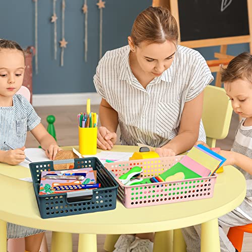 8Pcs Classroom Organization and Storage Paper Tray Holds,Fits 4A paper - color: 8 Color