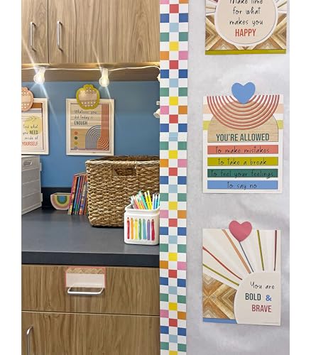 Carson Dellosa True to You 12-Piece Posters Set, Motivational 8.5" x 11" - color: True to You