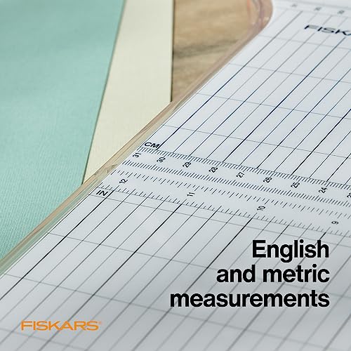 Fiskars ProCision Folding Rotary Bypass Paper Cutter, 12" Cut Length
