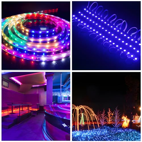 120pcs 12v Led Diode Lights 5mm,Pre Wired Led Light Emitting Diodes Kit White Red Blue Green Yellow Orange - color: 6colors(120pcs)