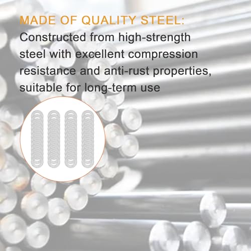 M3 x 6mm 304 Stainless Steel Shim Washers, Thin Spacers - size: M3X6