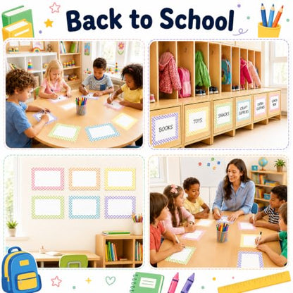 Cinrobiye 24 Pcs Dry Erase Stickers for Classroom Tables, Reusable Writable Decals with 2 Scrapers, Waterproof Dry Erase Spots for Desks, Whiteboards, Walls, Teacher Classroom School Supplies - color: Pastel