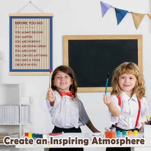 Classroom Wall Decor,Inspirational Wall Art Decor - color: believe