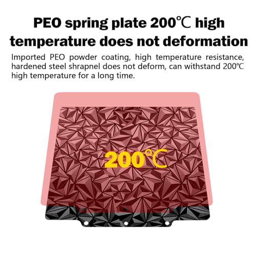 AD5X/AD5M Build Plate 235x235MM Removable Double Sided Smooth H1H & PEO - color: Black