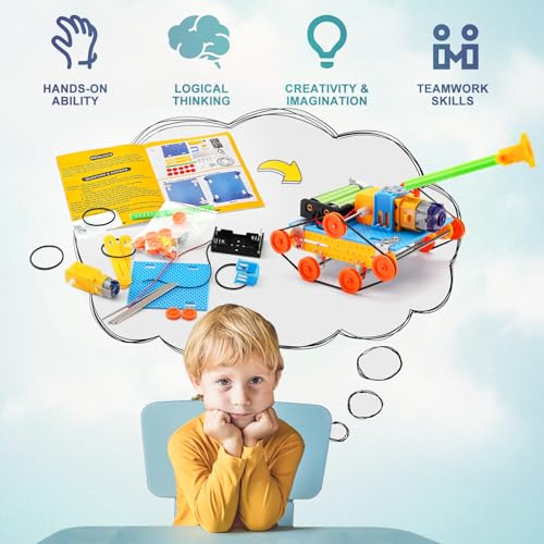 Robot STEM Kits for Kids Age 6-8 8-10, STEM Toys for Boys Crafts Ages 8-13