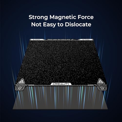 Creality K1 Max Build Plate Kit 315 * 310mm, 3D Printer Platform with Frosted PEI Surface and Soft Magnetic Sticker for K1 Max, Ender 3 Max Neo, Ender 3 S1 Plus 3D Printers - style: K1 Max PEI Plate