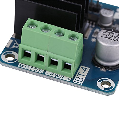 Large Current 50A H Bridge High Power Single Channel Motor Driver Module Working Voltage 5V to 15V