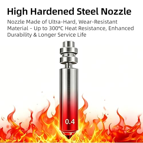 2PK 0.25MM 0.4MM Hotend Nozzle for Kobra X Combo - size: Kobra X - 1