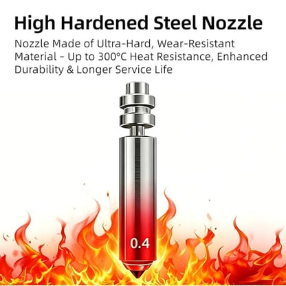 2PK 0.25MM 0.4MM Hotend Nozzle for Kobra X Combo - size: Kobra X - 1