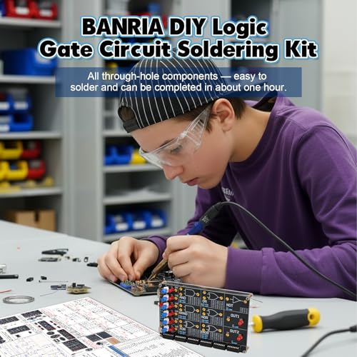 DIY Logic Gate Circuit Soldering Kit–Basic Logic Gate Learning Kit