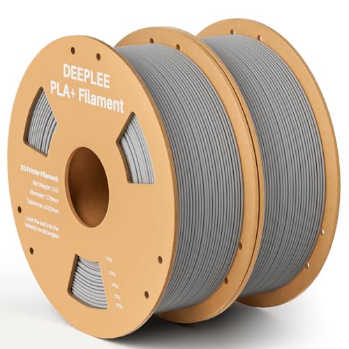 PLA+ 1.75mm 3D Printer Filament 2KG Grey - color: 2*grey