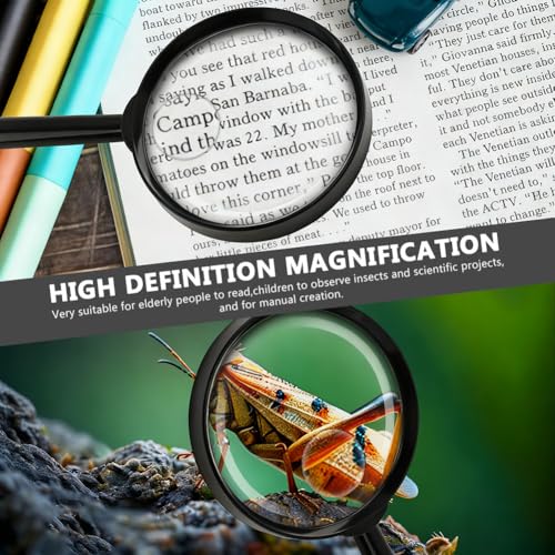 10X 30X Magnifier, Handheld Magnifying Glass for Reading