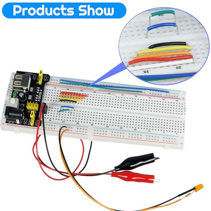 14 Values 560pcs Breadboard Jumper Wire Kit 2-125mm