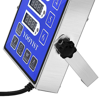 Commercial 6 Channel Digital Kitchen Timer Loud Alarm Cook Timer - color: Blue