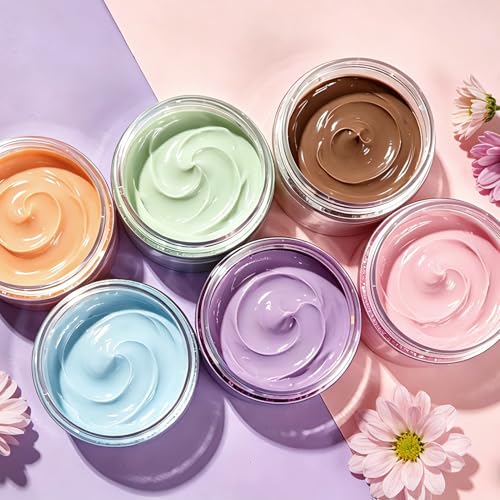 Eternal Moment 36 Pack 2 OZ Plastic Jars Clear Cosmetic Container with Lids - color: Purple Lid, size: 2 Ounce