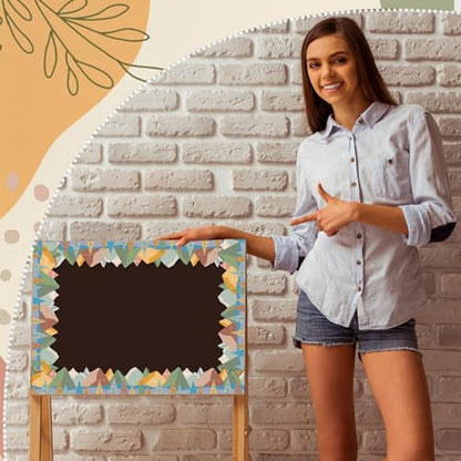 Outus 68 ft Mountain Bulletin Board Borders, 2.99 Inches - size: 2.99 Inches, style: Moving Mountains