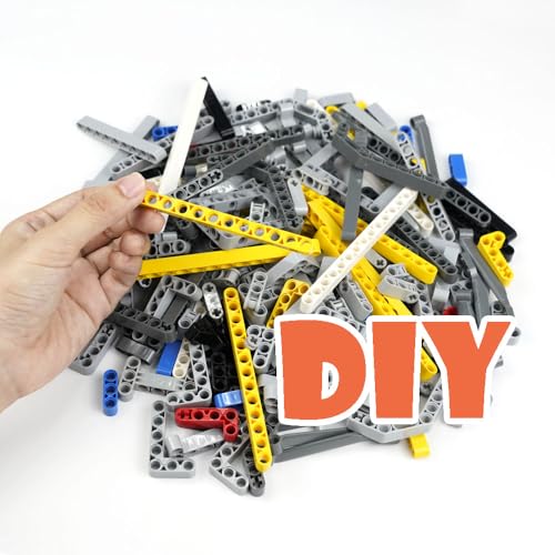 582pcs Technical Parts Bricks Sets-Beams Axles Pins Gears Motor - color: 582pcs