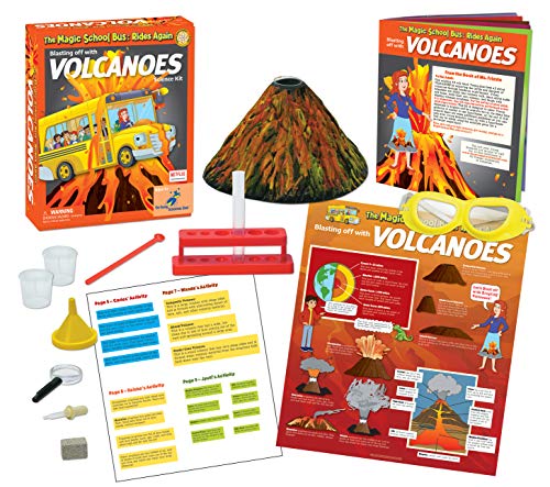 The Magic School Bus: Blasting Off with Erupting Volcanoes - style: Erupting Volcanoes