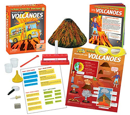 The Magic School Bus: Blasting Off with Erupting Volcanoes - style: Erupting Volcanoes