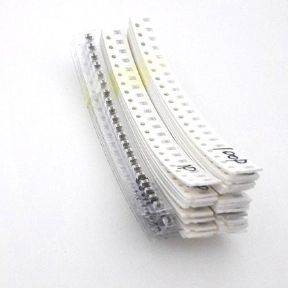 MCIGICM 0805 SMD Capacitor Assorted Kit, 36values*20pcs=720pcs 1pF~10uF