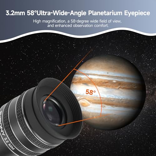 SVBONY SV233 Telescope Eyepiece Set, 12 Piece Telescope Accessory Kit - style: Deluxe Set 12 pieces