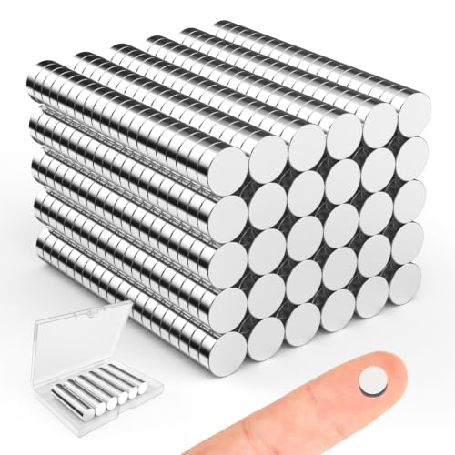 Refrigerator Magnets, 6x2 mm Small Round Magnetic 600 Pack - size: 6x2 mm