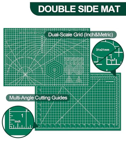 10 Pcs Self Healing Cutting Mat Bulk, 12×18 Inch Cutting Mats for Crafts - style: 10 Pack