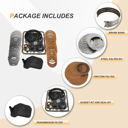 4L60E Transmission Rebuild Kit Fit for Chevy GMC Cadillac GM 1997-2003