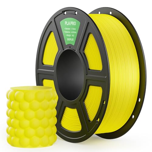 PLA PRO 3D Printing Filament 1.75mm 1KG Yellow - color: 1*yellow