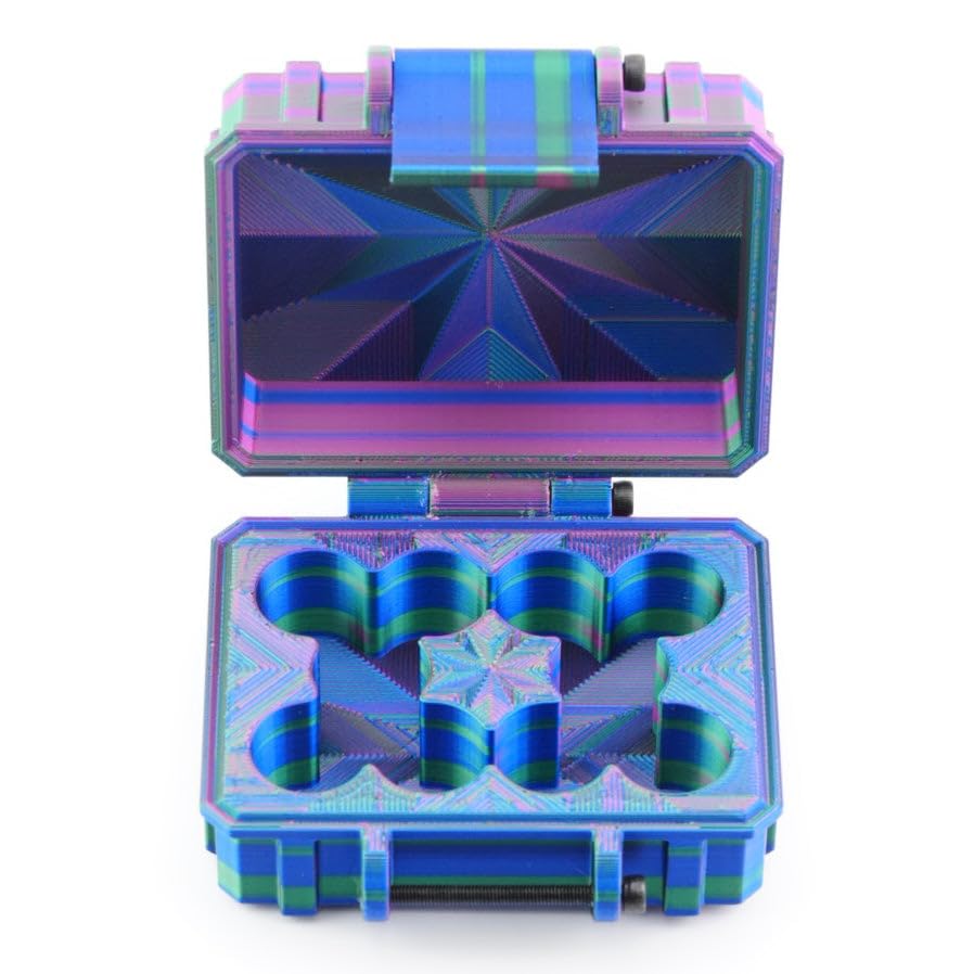 10-Slot 3 ml Vial Case| Compact Organizer| Organizer for GLP-1, Peptides, Research - size: 10 x 3ml