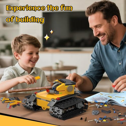 HiWEEGO Robot Building Sets for Kids 748 PCS with Interchangeable Arms