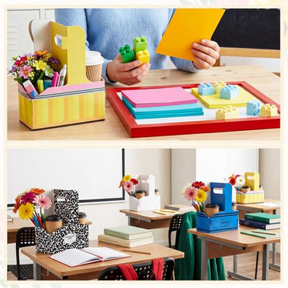 40 Pcs Back to School 2 Cup Drink Carriers for Teacher Gifts