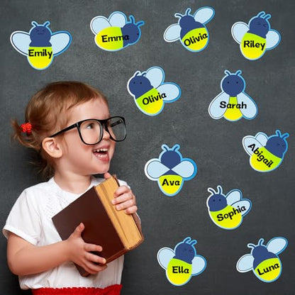Kolldenn 72 Pcs Firefly Cutouts for Bulletin Board Firefly Sticker Paper - style: Firefly