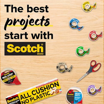 Scotch Super-Hold Tape, 3/4 x 300 Inches, 3 Dispensered Rolls
