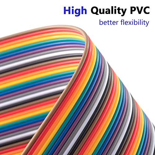 Aypzuke 20cm 240pcs Breadboard Jumper Wires Cable Kit Male to Female Compatible for Arduino Projects and Raspberry Pi - size: 20cm