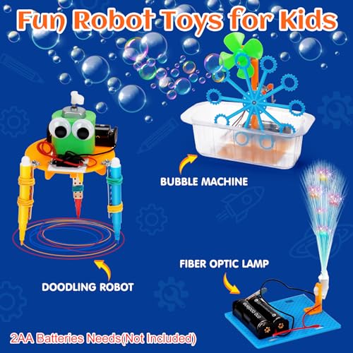 STEM Kits for Kids Robotics Kit Set, Boys Craft Educational STEM Toys Gifts