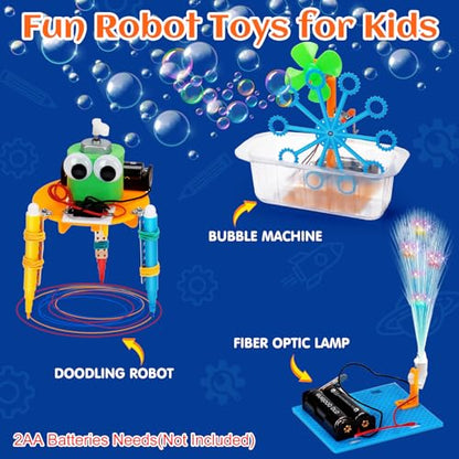 STEM Kits for Kids Robotics Kit Set, Boys Craft Educational STEM Toys Gifts