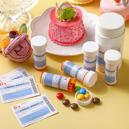 Kigeli 60 Pcs Pharmacy Gift Chill Pill Labels Decoration Pharmacist Sticker - style: Chill Pill