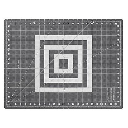 Fiskars 18" x 24" Folding Self Healing Cutting Mat for Travel and Storage - size: 18"L x 24"W
