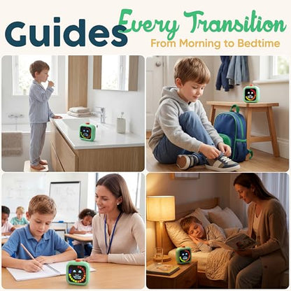Digital Visual Timer for Kids - Calmer Routines & Transitions - color: Green